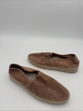 Cougar Suede Perforated Slip-On Sneakers pink casual office Y2K vacation retro